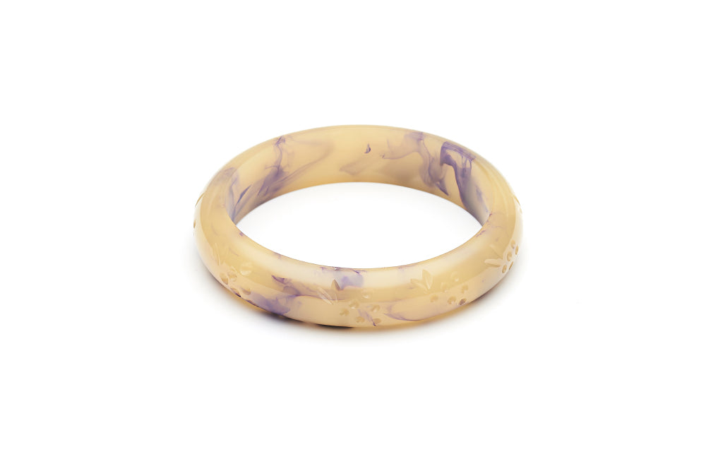 Midi Grape Crème Fakelite Bangle