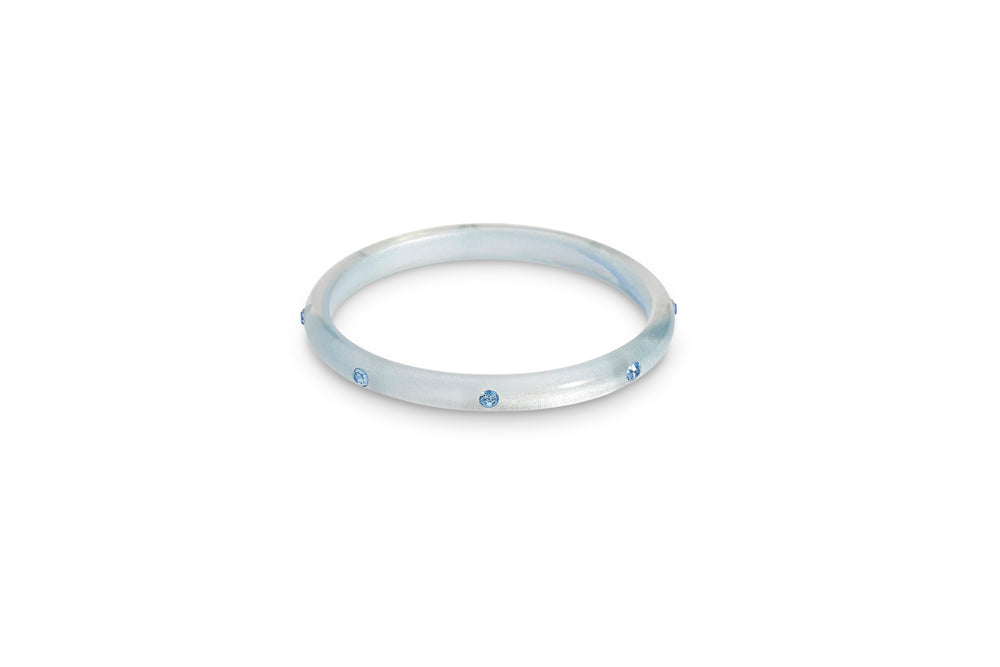 Baby Blue Moonglow Maiden Bangle