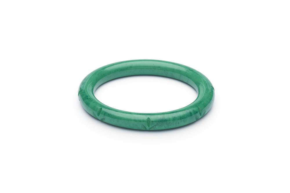Malachite Fakelite Maiden Bangle