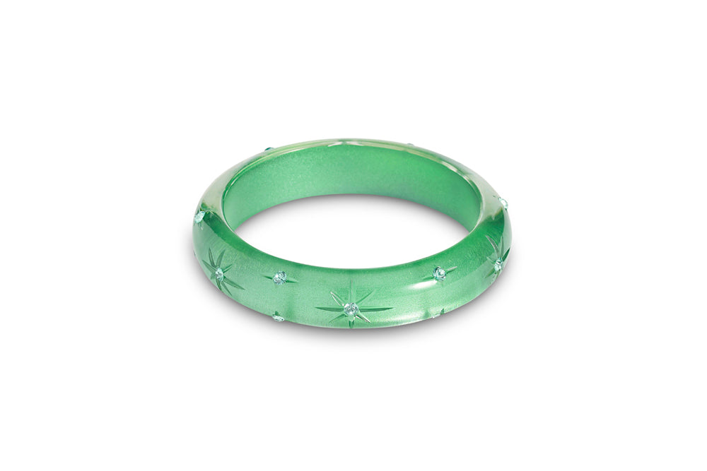 Midi Seafoam Moonglow Bangle