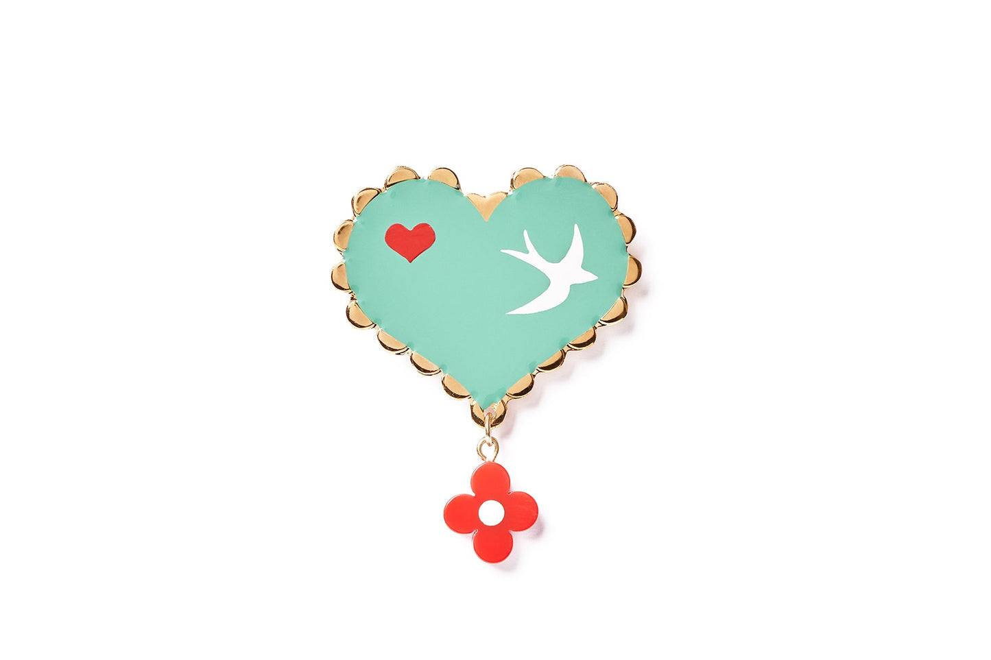 Wide Love Bird Bangle