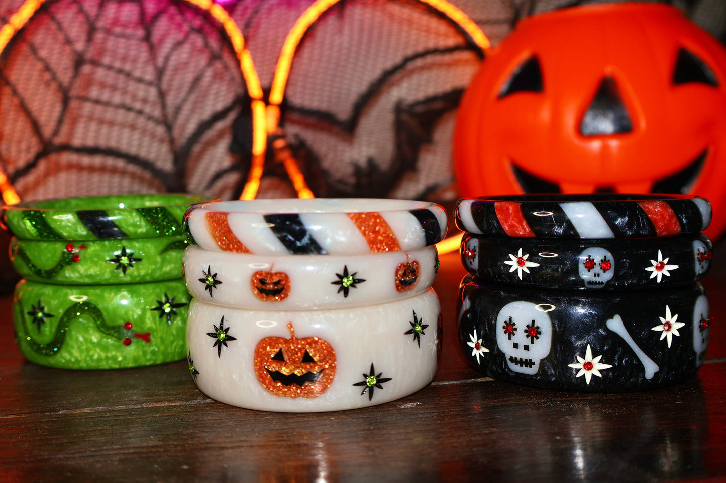 Gourdgeous Drop Hoop Earrings