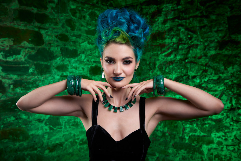 Midi Monster Mash Carved Bangle