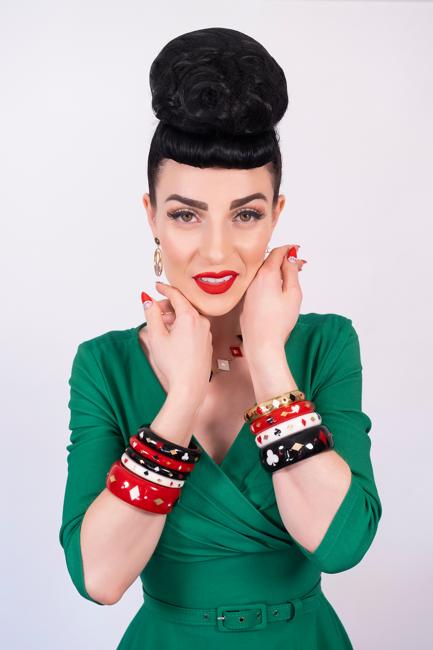Narrow Wild Card Bangle