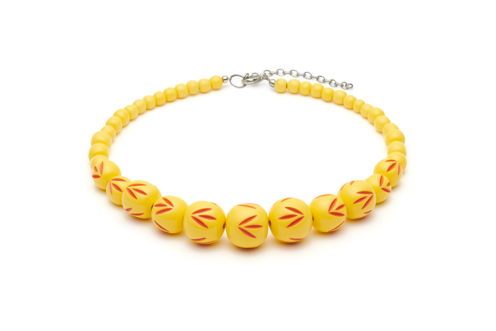 Narrow Sunrise Carved Bangle