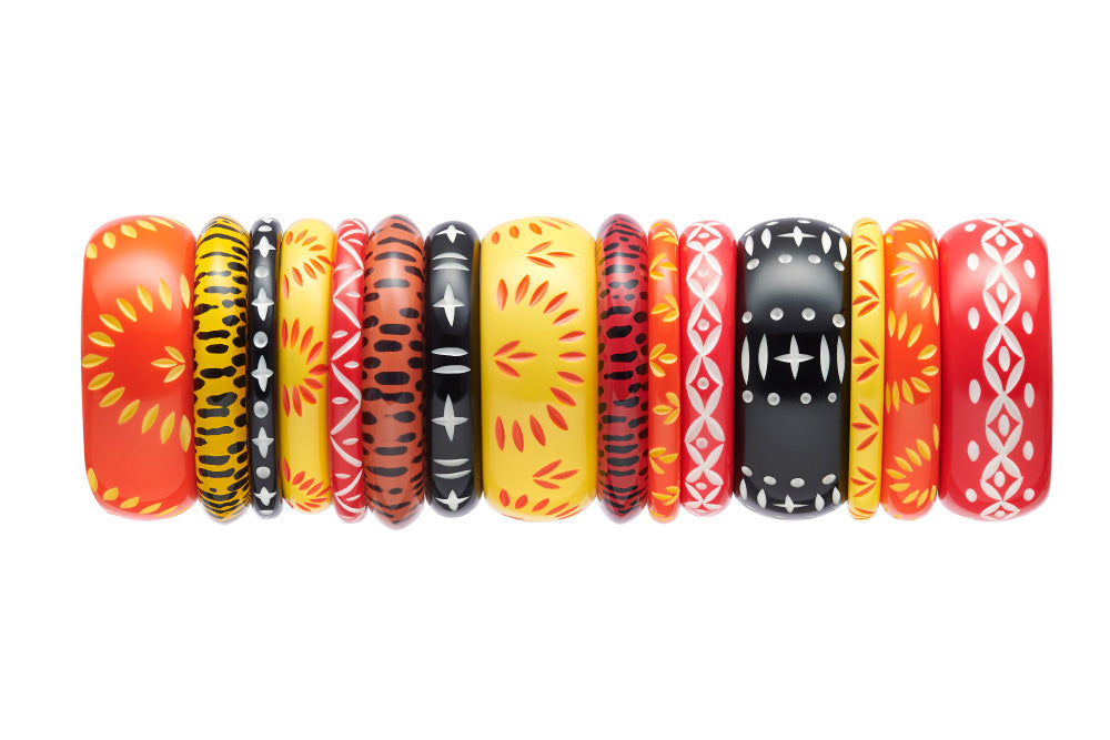 Hater and Lover Set of 3 Bangles