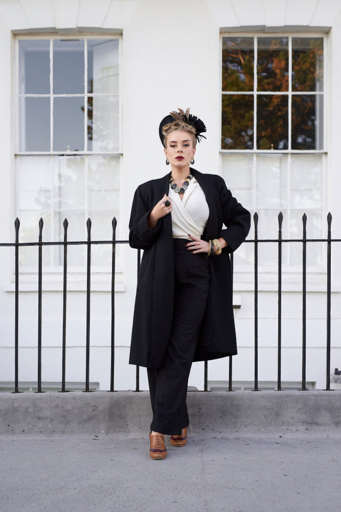 Narrow Golden Night Fakelite Bangle