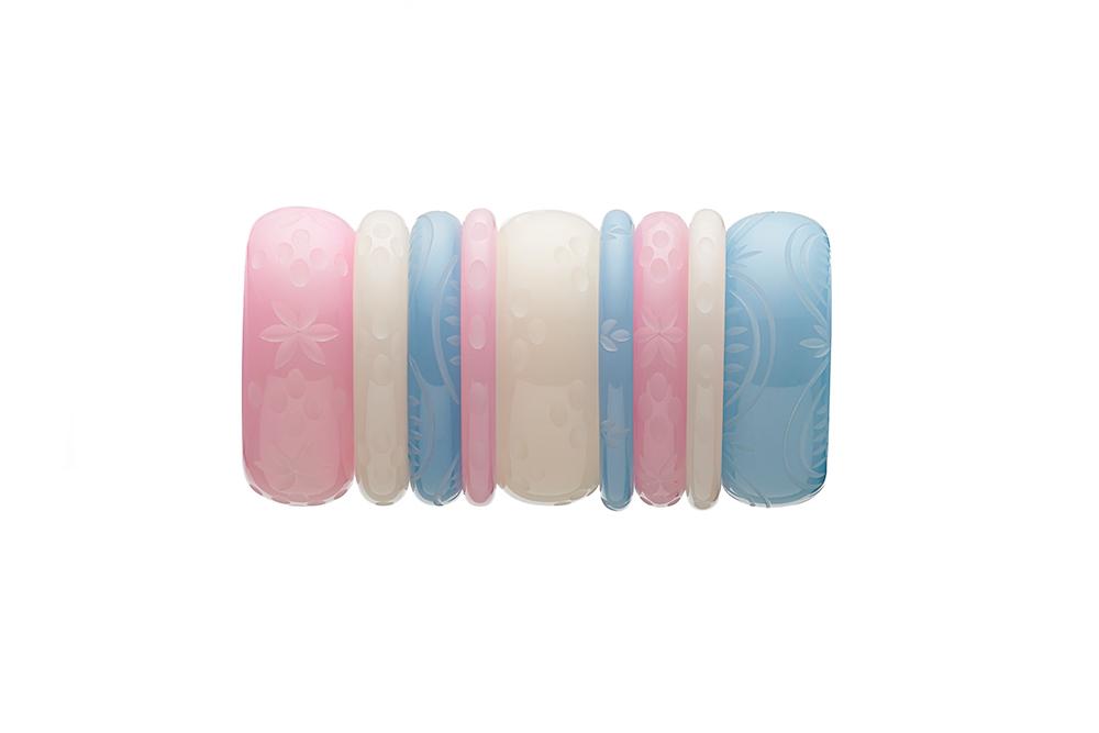 Narrow Coconut Fakelite Maiden Bangle