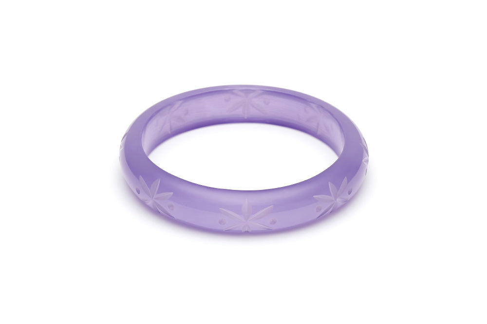 Midi Parma Violet Fakelite Duchess Bangle