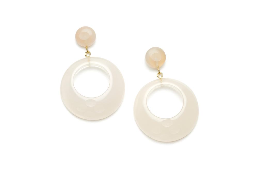 Coconut Fakelite Bead Necklace