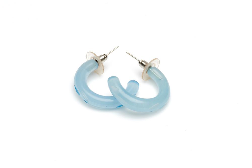 Wide Frosty Fakelite Maiden Bangle