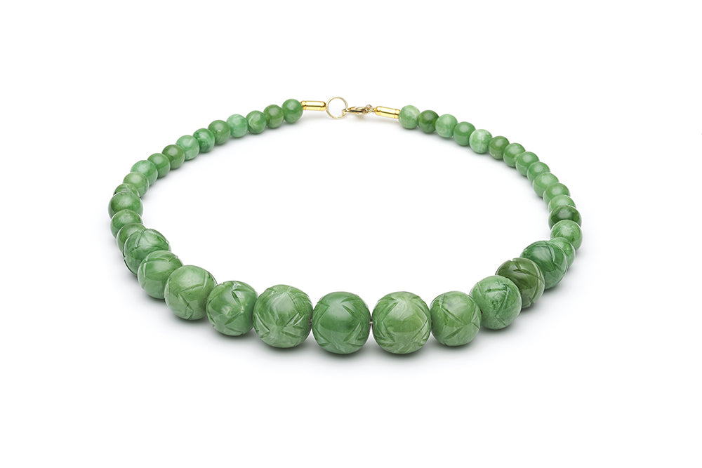 Sage Fakelite Hoop Earrings