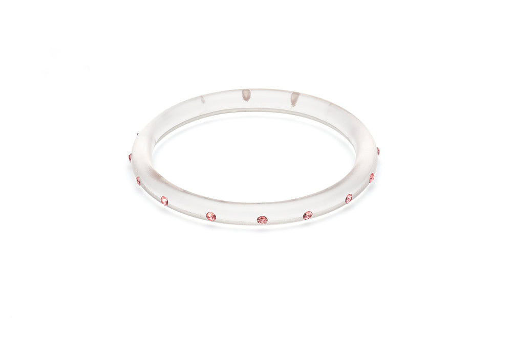 Wide Briar Rose Reverse Carved Duchess Bangle