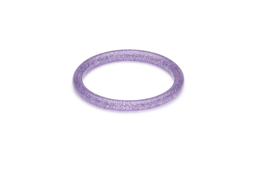 Archive - Narrow Lilac Glitter Bangle