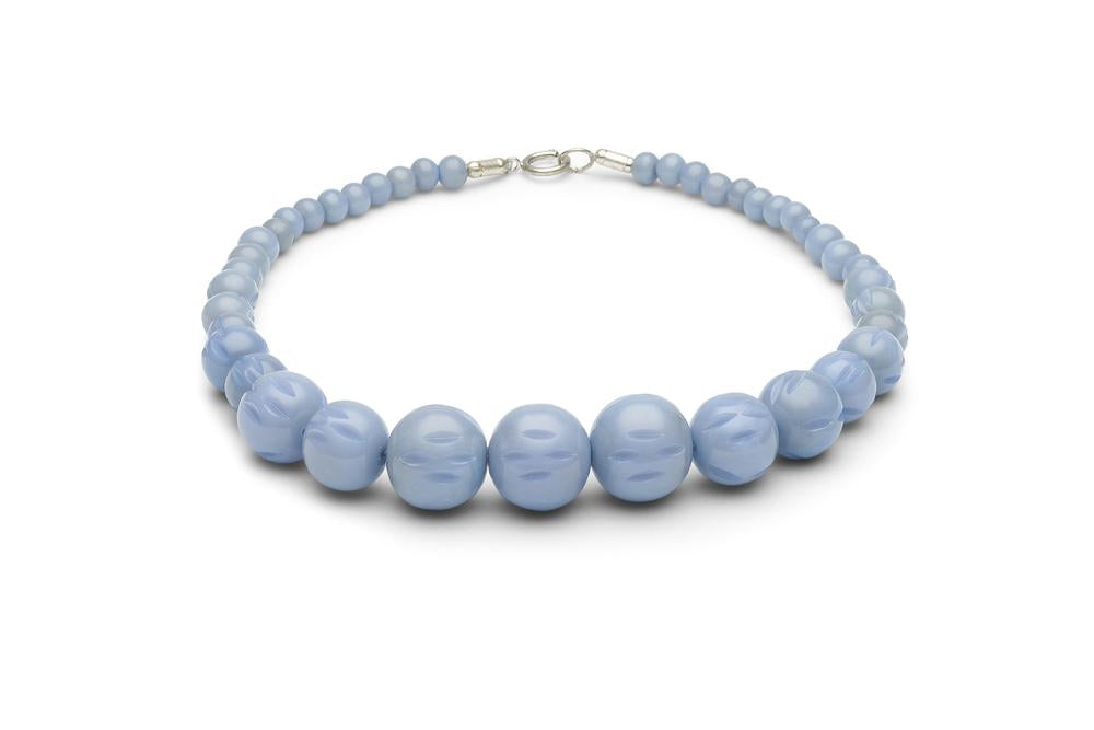 Wide Bluebell Fakelite Duchess Bangle