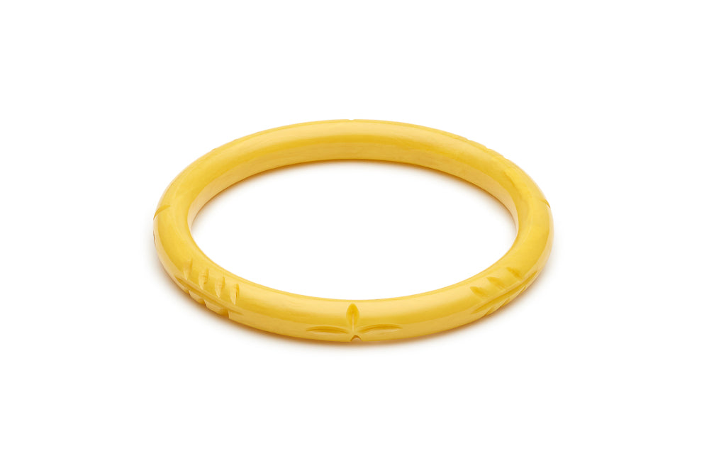 Narrow Marigold Fakelite Duchess Bangle