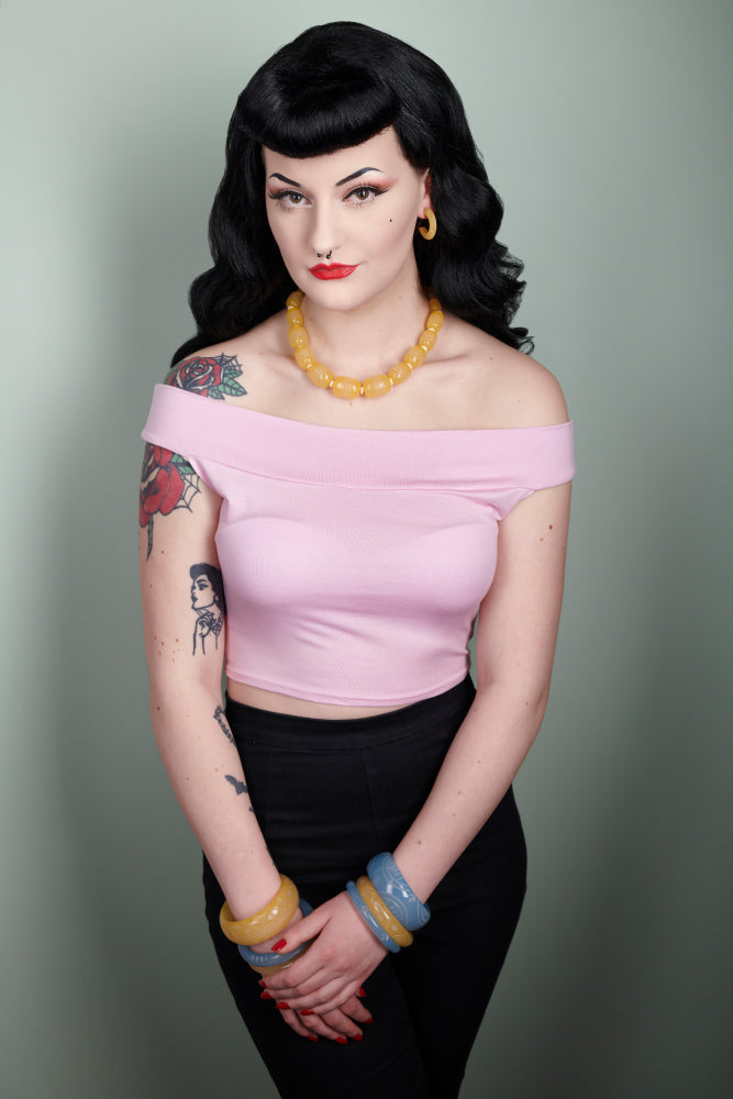 Midi Frosty Fakelite Maiden Bangle