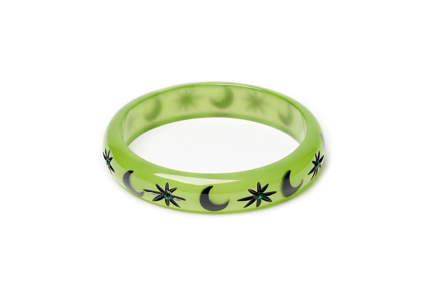 Midi Serpent Black Duchess Bangle