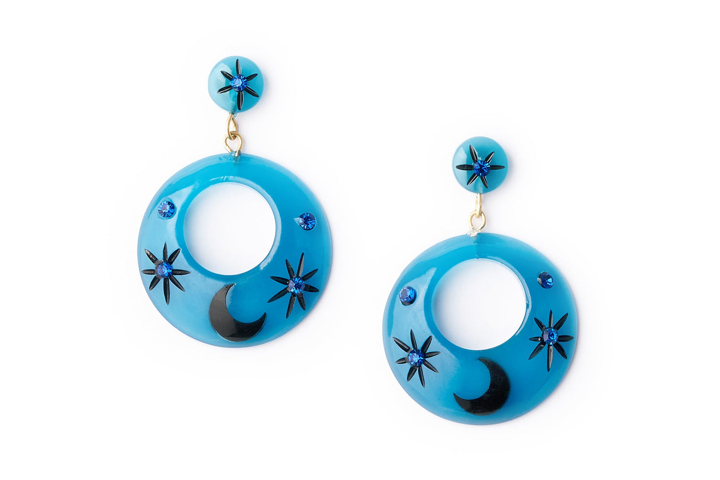 Wide Wolf Moon Bangle