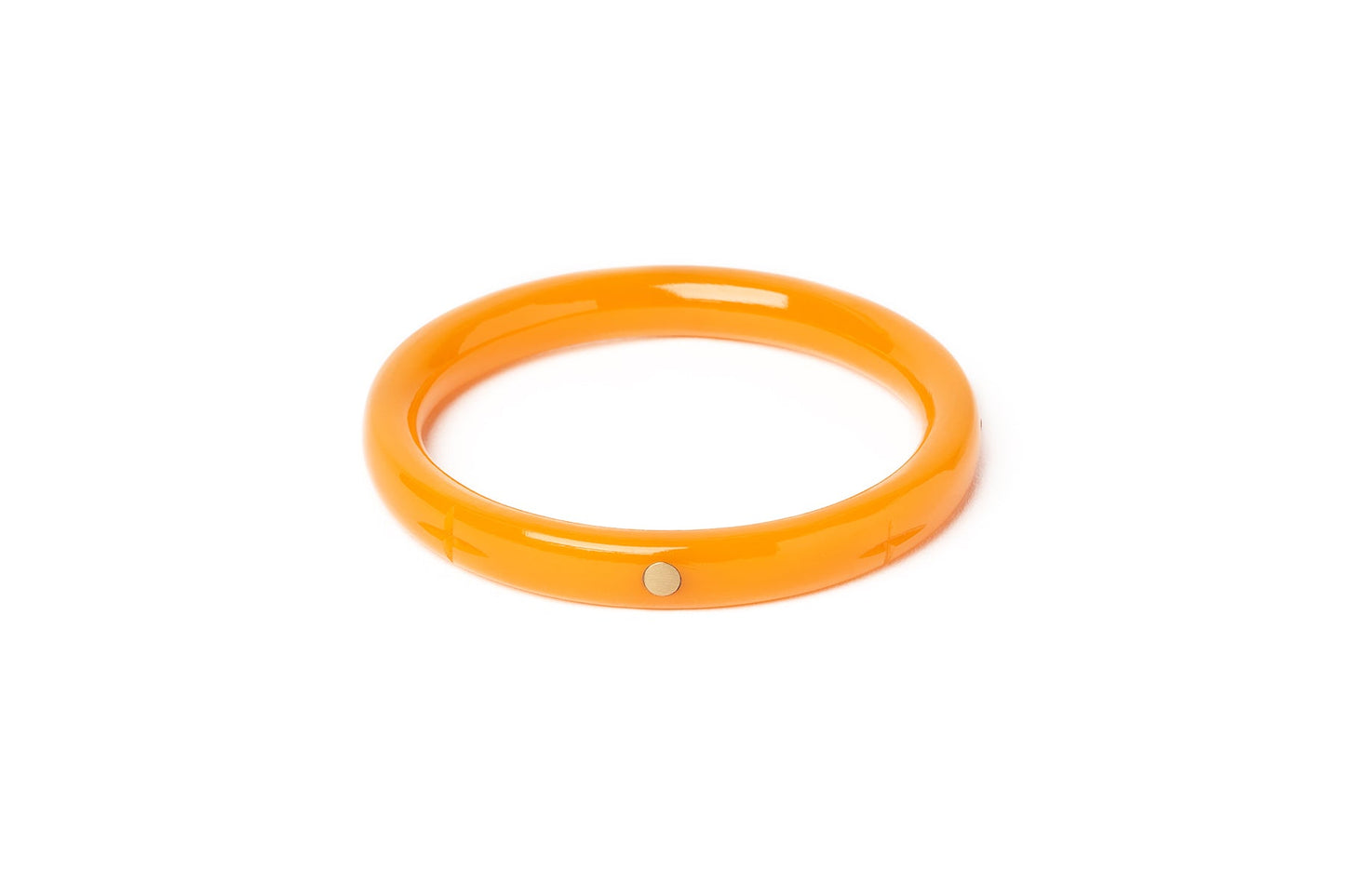 Narrow Fiery Wire Bangle