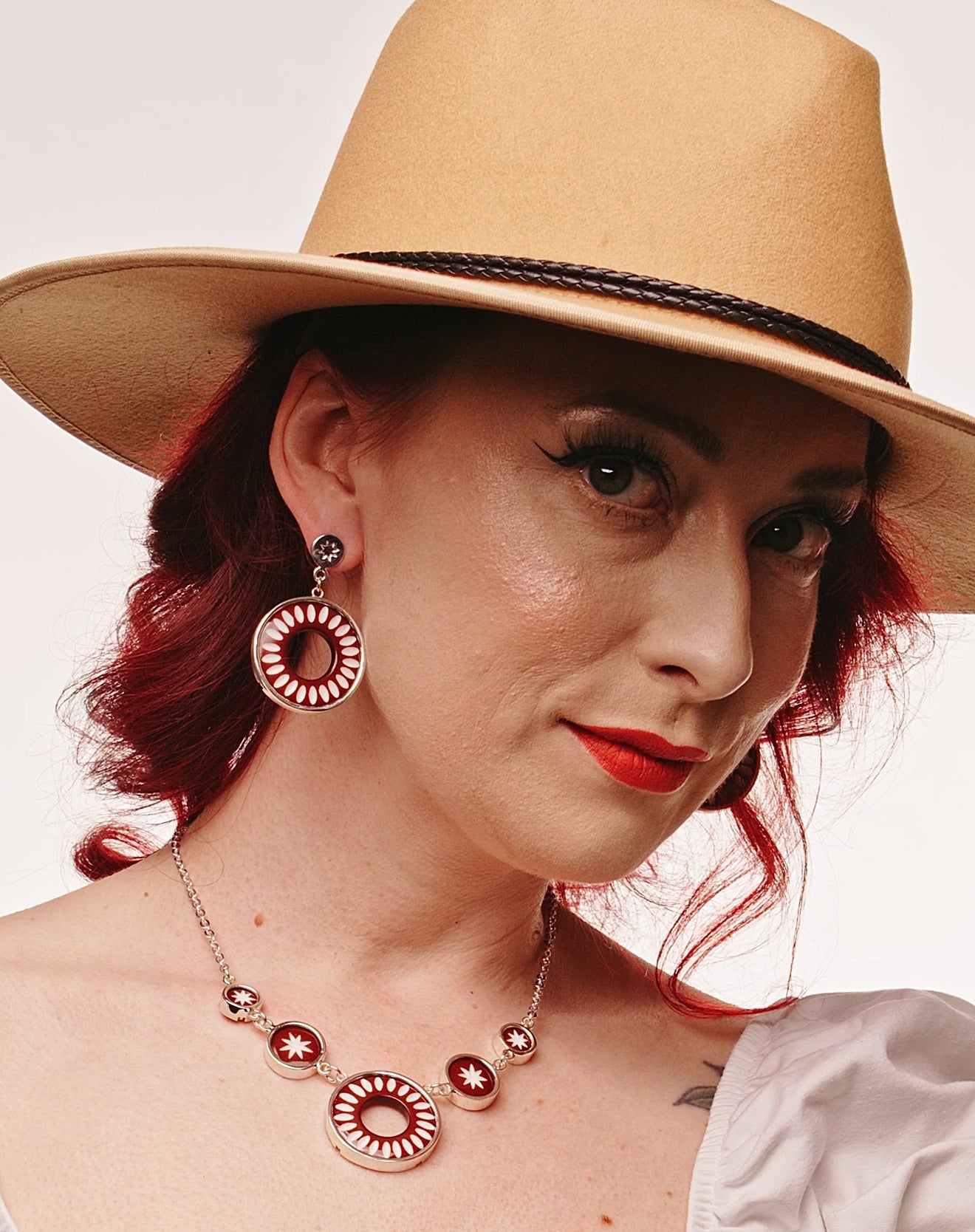 Saddle Brown Earrings