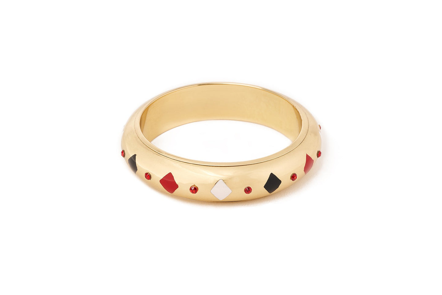 Midi Diamonds Metal Bangle