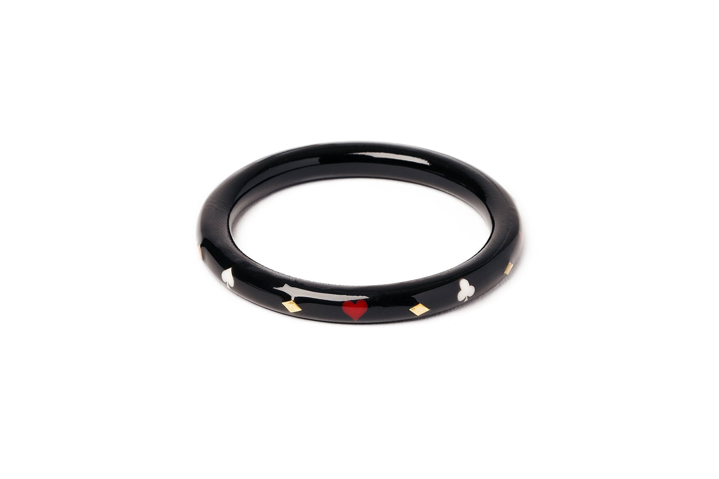 Narrow Queen of Diamonds Bangle