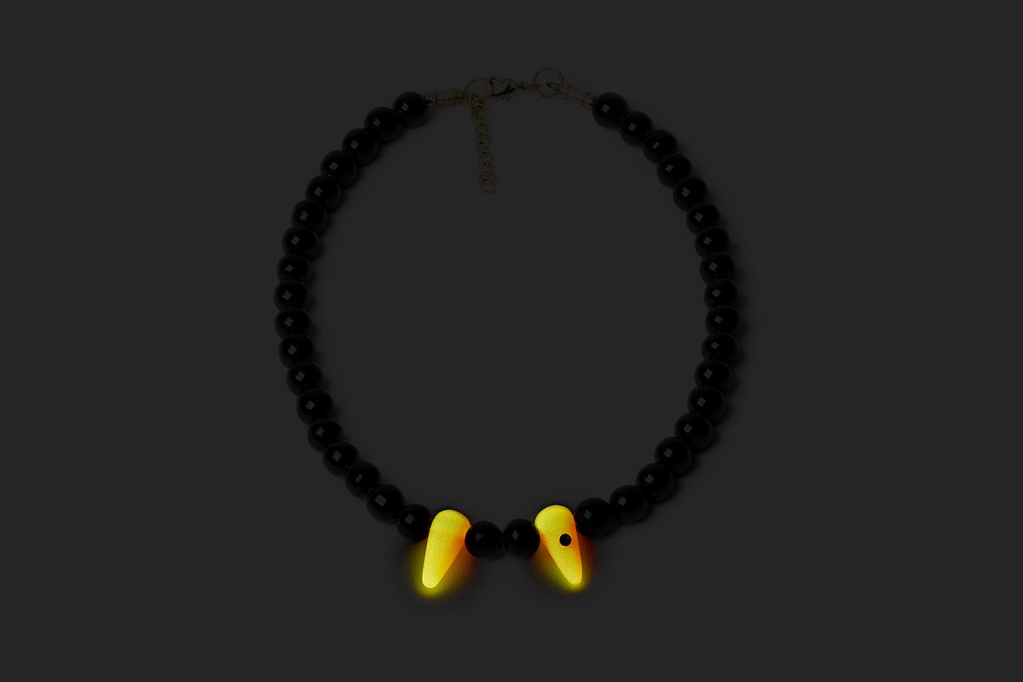 Harvest Moon Fangs Necklace