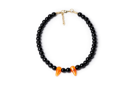 Harvest Moon Fangs Necklace