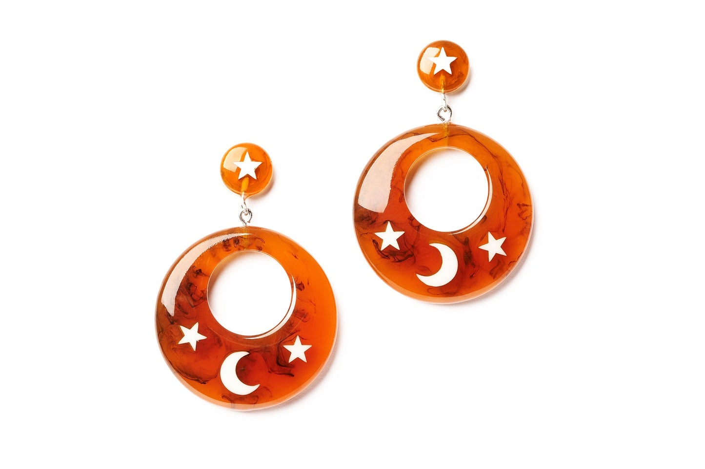 Wide Pumpkin Bangle