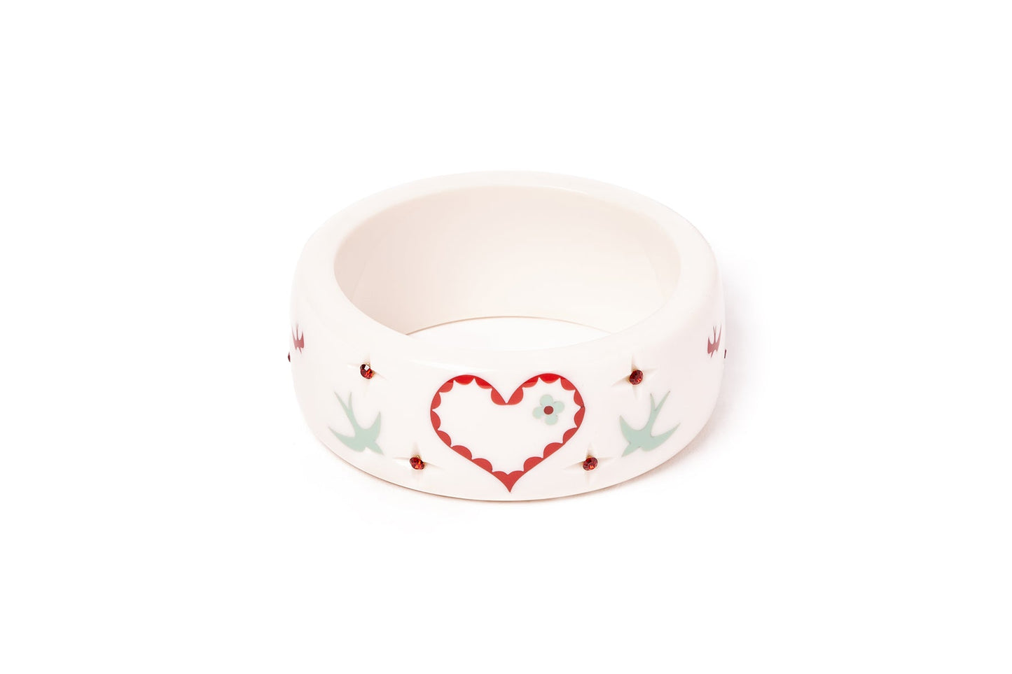 Narrow Love Letter Bangle