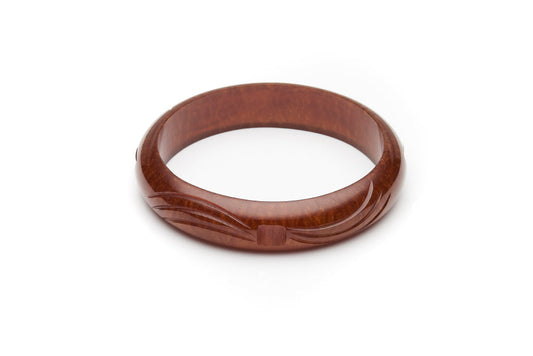 Midi Golden Chocolate Fakelite Duchess Bangle