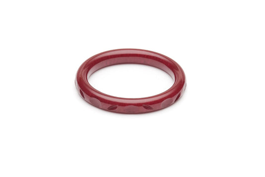 Golden Burgundy Fakelite Maiden Bangle