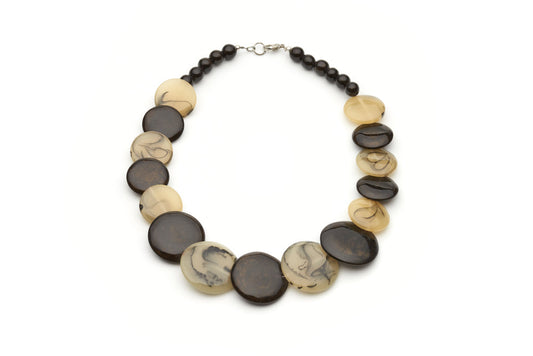 Golden Night Fakelite Beads