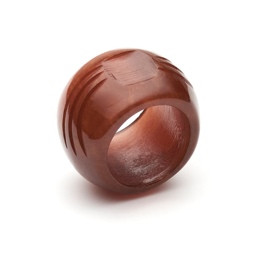 Golden Chocolate Fakelite Ring