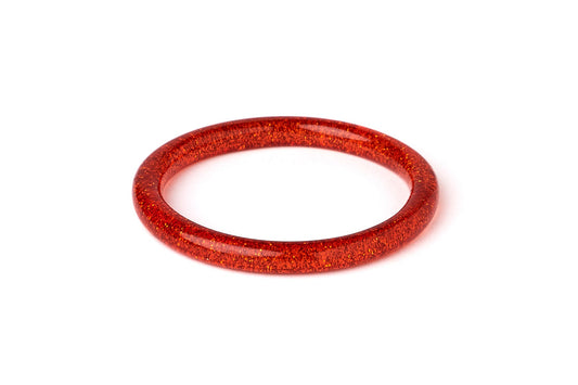 Archive - Narrow Amber Glitter Bangle