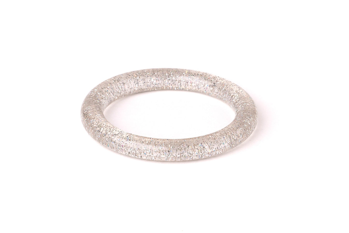 Archive - Narrow Silver Glitter Maiden Bangle