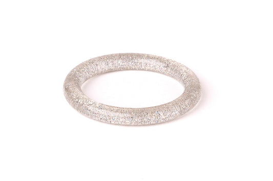 Archive - Narrow Silver Glitter Maiden Bangle