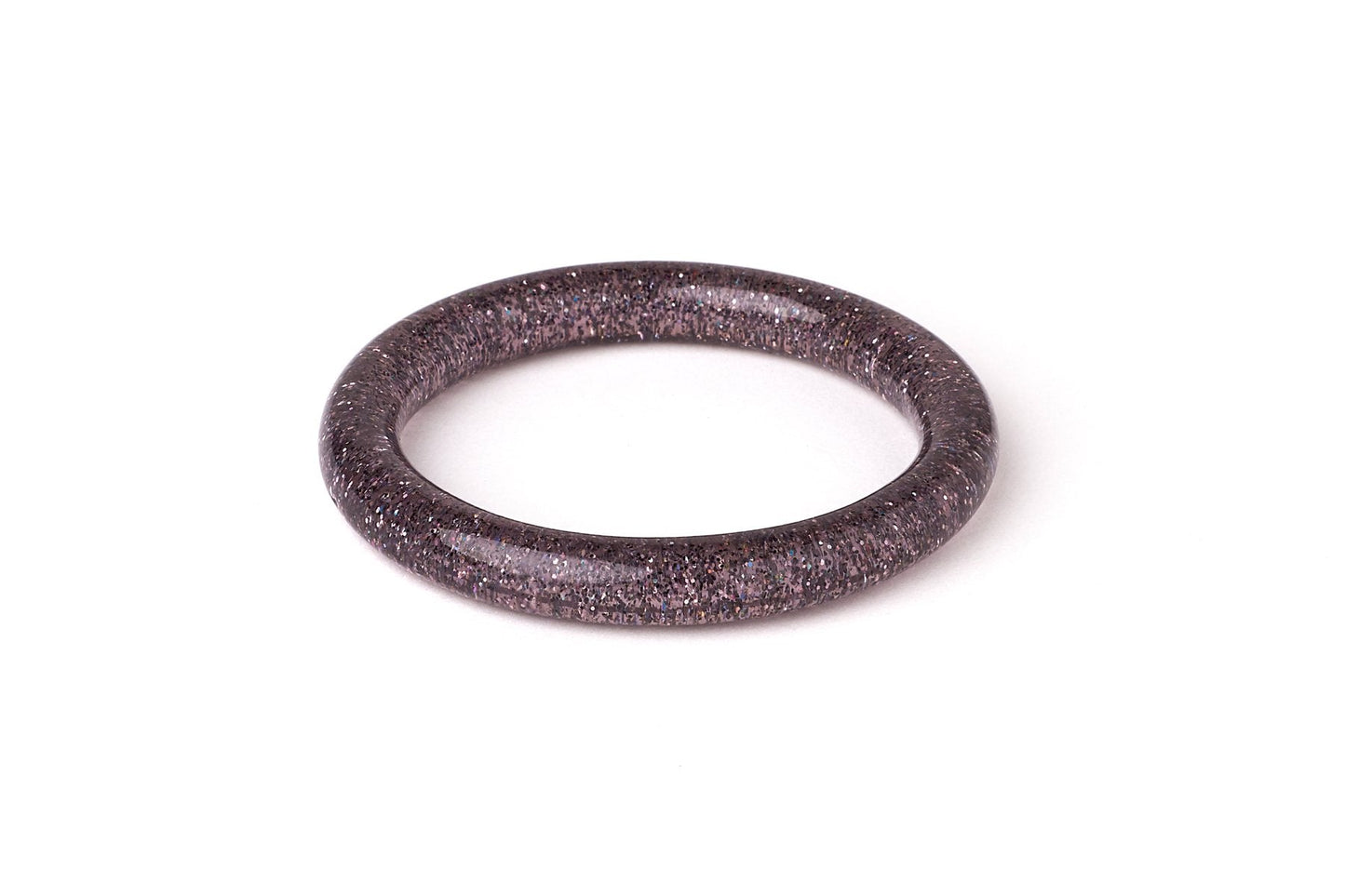 Archive - Narrow Gunmetal Glitter Maiden Bangle