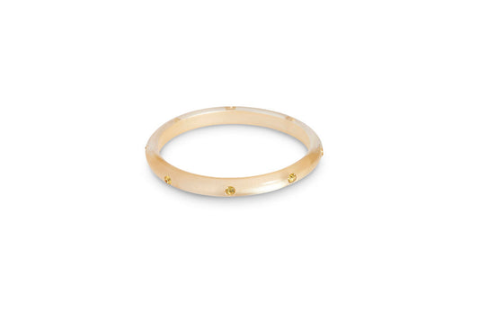 Champagne Moonglow Maiden Bangle
