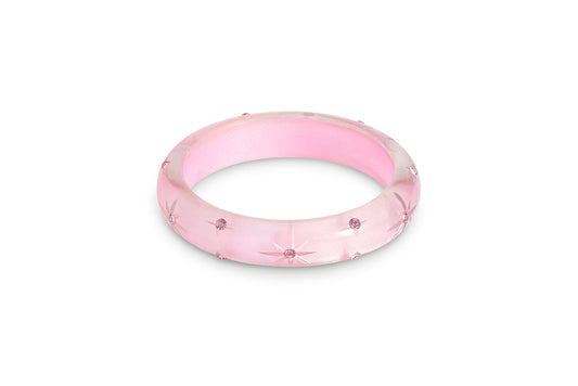 Midi Dusty Pink Moonglow Bangle