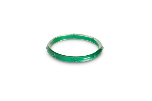 Emerald Moonglow Maiden Bangle