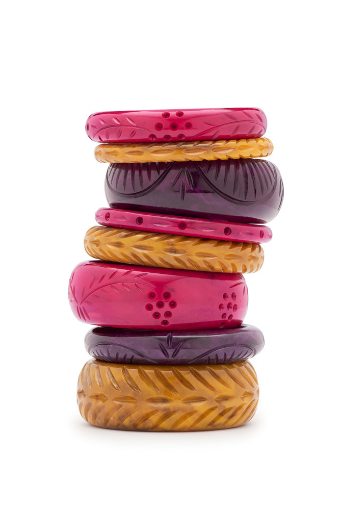 Banoffee Fakelite Maiden Bangle