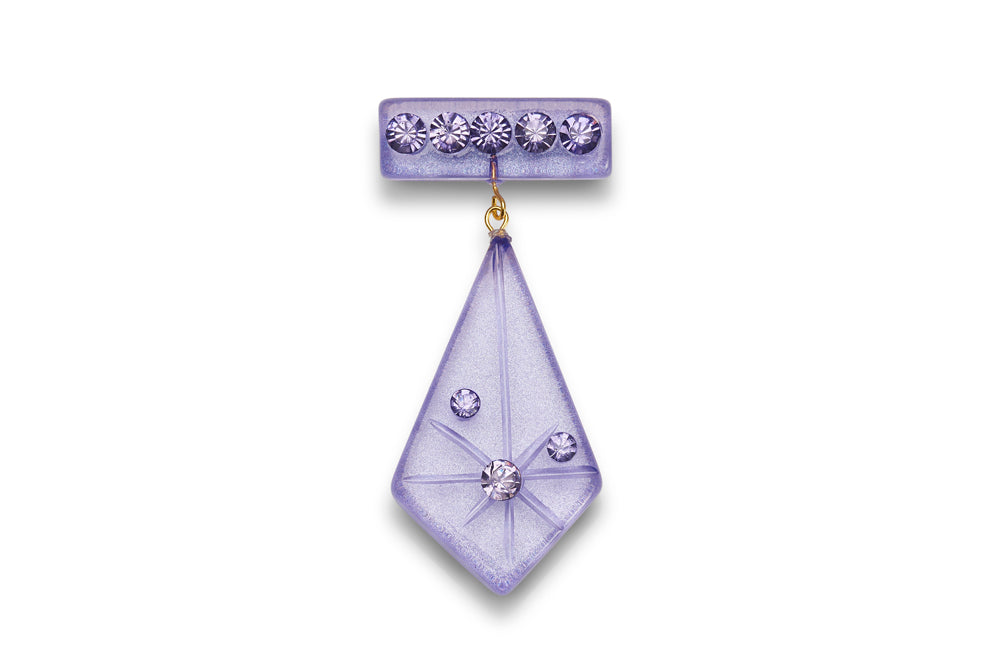 Midi Lavender Moonglow Bangle