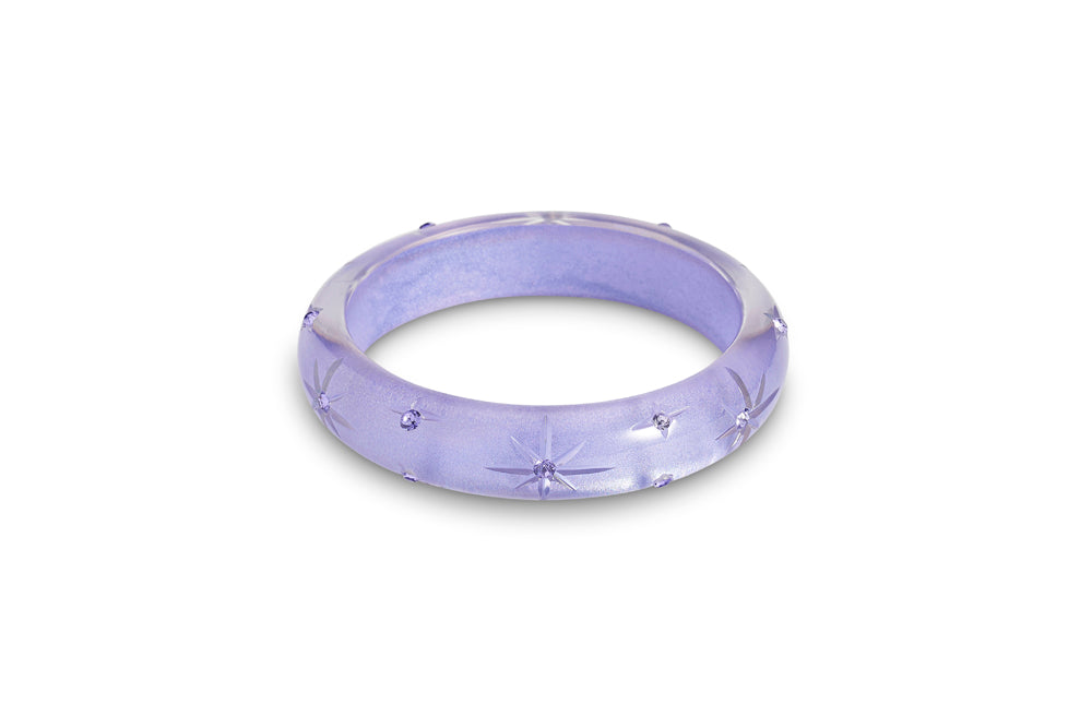 Midi Lavender Moonglow Bangle