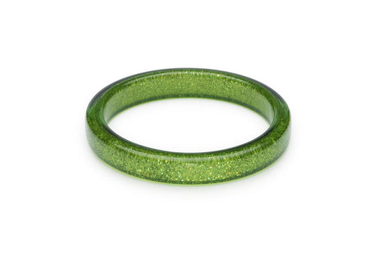 Archive - Leaf Green Glitter Duchess Bangle