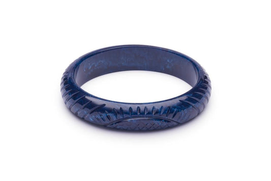 Midi Navy Fakelite Duchess Bangle