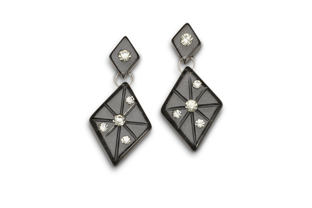 Noire Moonglow Starburst Brooch