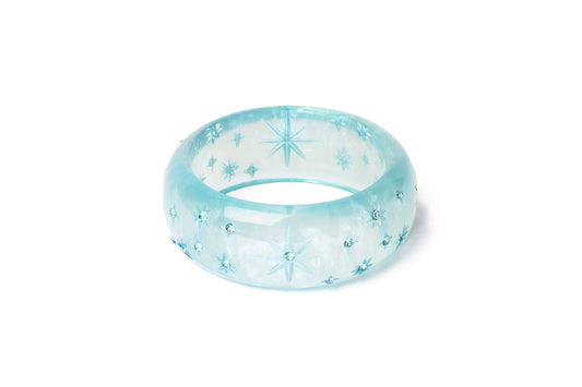 Wide Sky Tulle Bangle