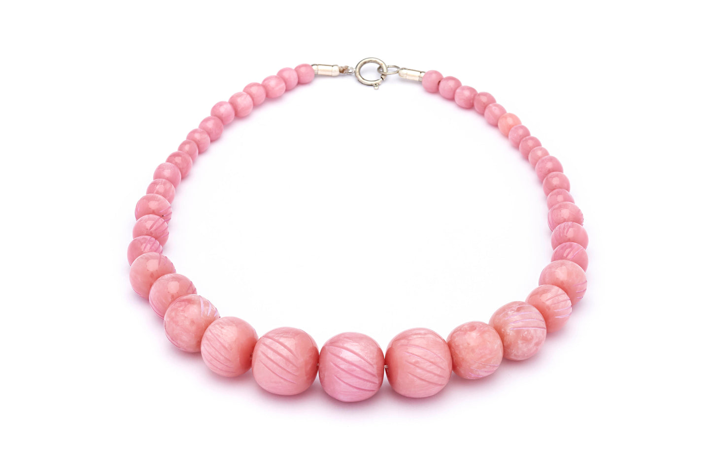 Cadi Pink Bead Necklace